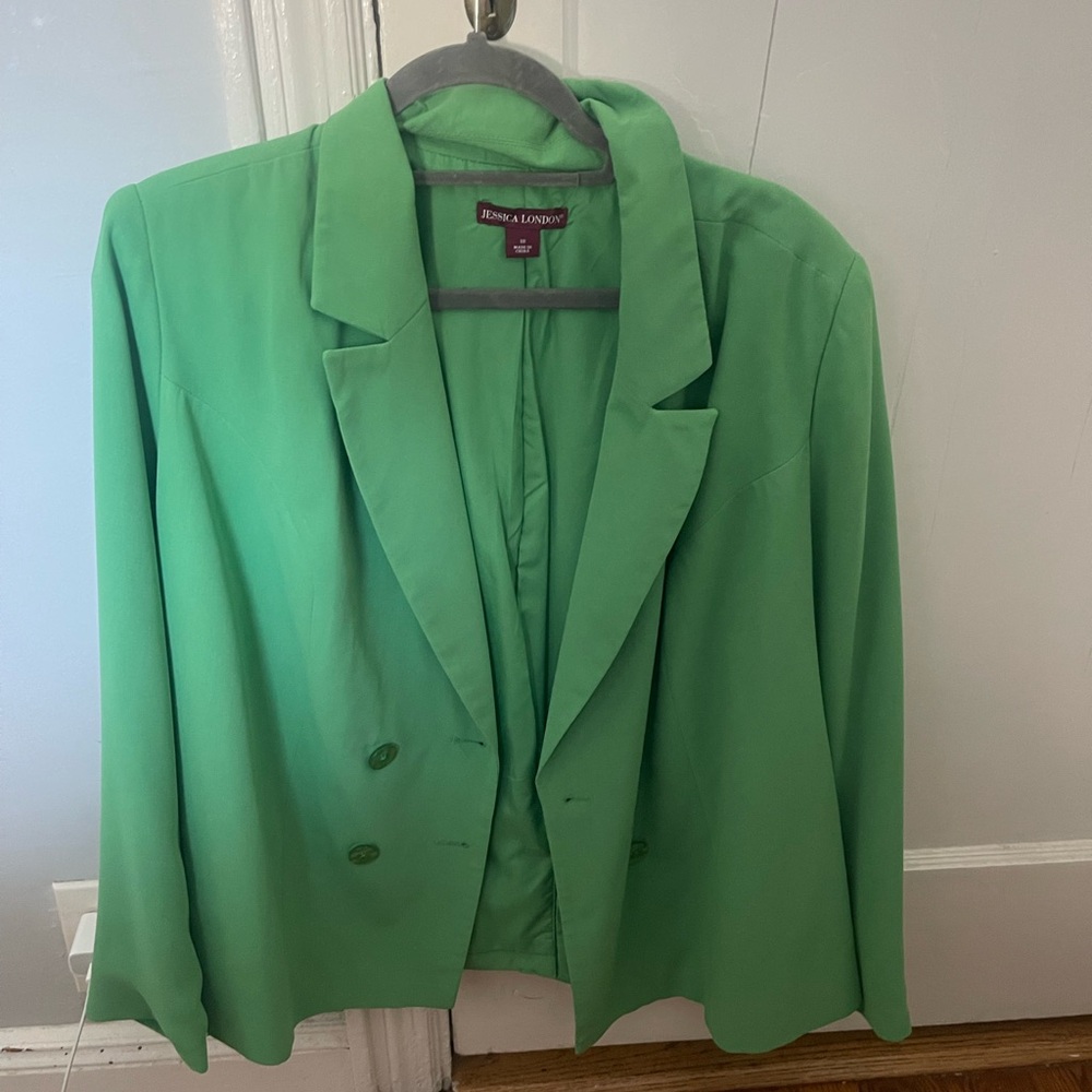 Green blazer